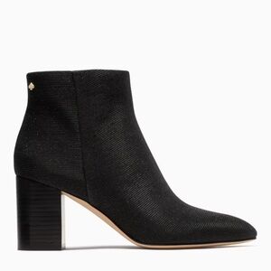Kate Spade Giselle Black Ankle Booties